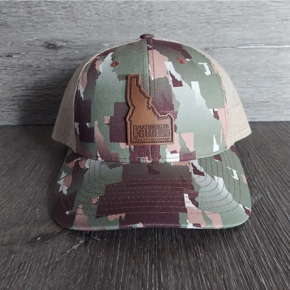 Idaho Army National Guard Camo Snapback Hat